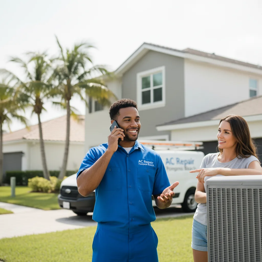 AC Repair Pompano Beach customer support in Commodore